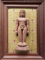 Buy Jain Statue Miniature Kadam Wood Carving by Gramin Arts