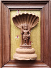 Buy Lord Murukan In Miniature Kadam Wood Carving by Gramin Arts