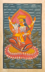 Buy Maternal Love   Nurturing devotion of devotion Khalighat Painting by Sonali Chitrakar