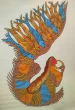 Order Now Mermaid In Gond by Sukhiram Maravi