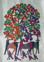 Shop Nature in Harmony in Gond by Braj Bhooshan Dhurwey