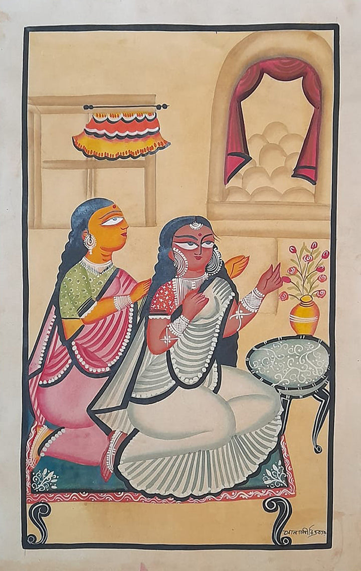 Nurturing Bonds: Tender Care in Kalighat by Sonali Chitrakar Thumbnail