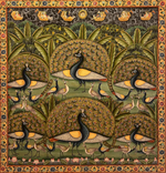 Order Peacock Raas in Pichwai by Shehzaad Ali Sherani
