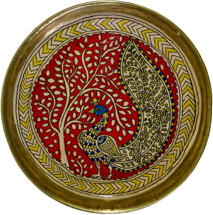 Peacock Mata Ni Pachedi By Dilip Chitara For Home Decor Thumbnail