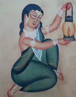 Buy Radiance of a Woman: Kalighat Art by Bapi Chitrakar