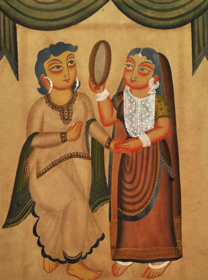 Rituals of Devotion: Kalighat Art by Bapi Chitrakar Thumbnail