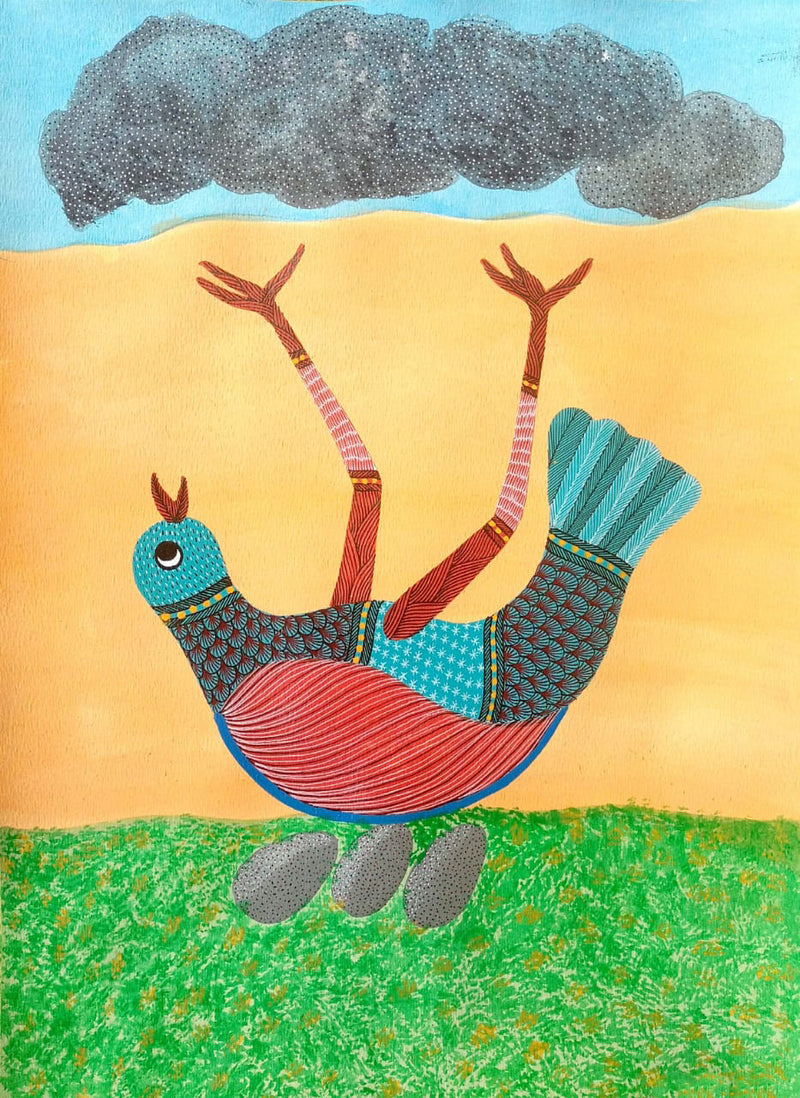 Shop Safeguarding Nature's Fury in Gond by Kailash Pradhan
