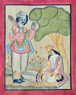 Buy Savitri Satyavan With Yamraj In Kalighat by Manoranjan Chitrakar