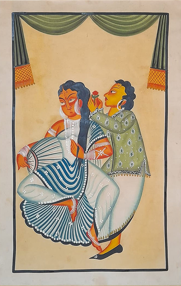 Serenade of Devotion: Whispers of Adoration in Kalighat by Sonali Chitrakar Thumbnail