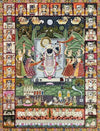 Buy Shrinathji (Sharad Poornima) In Pichwai by Naveen Soni