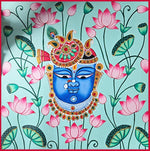Order Shrinathji and Lotus In Pichwai by Shehzaad Ali Sherani