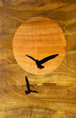 Buy Sun and the Birds in Wood Inlay by Mohan Kumar