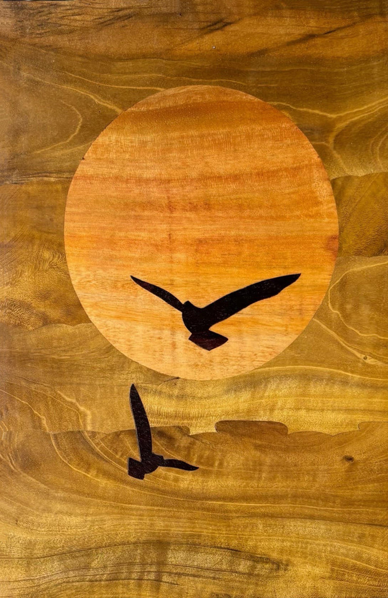 Buy Sun and the Birds in Wood Inlay by Mohan Kumar