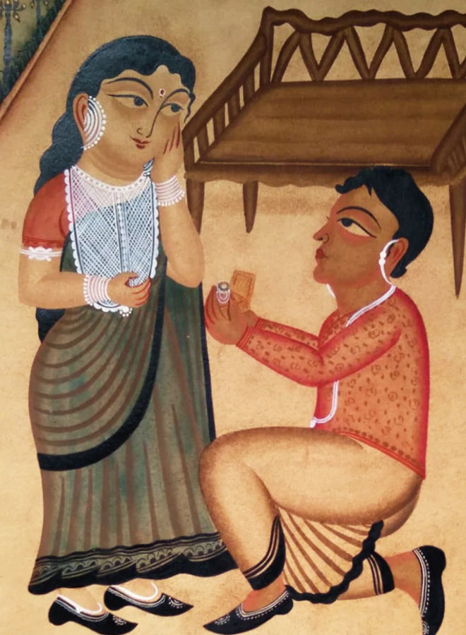 Symbol of Unity: Kalighat Art by Bapi Chitrakar Thumbnail