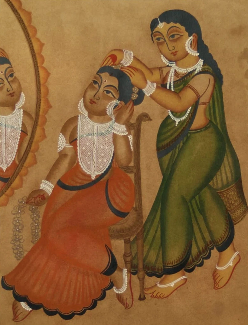 Buy The Art of Adornment : Kalighat Art by Bapi Chitrakar
