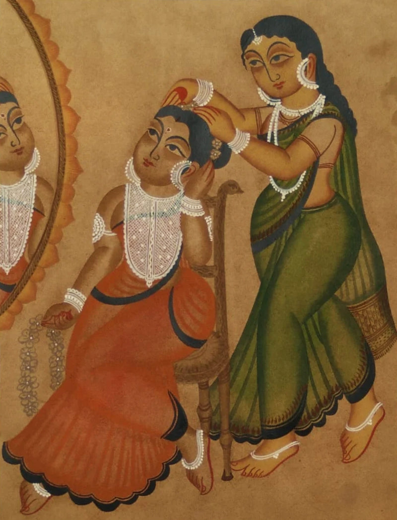 Buy The Art of Adornment : Kalighat Art by Bapi Chitrakar
