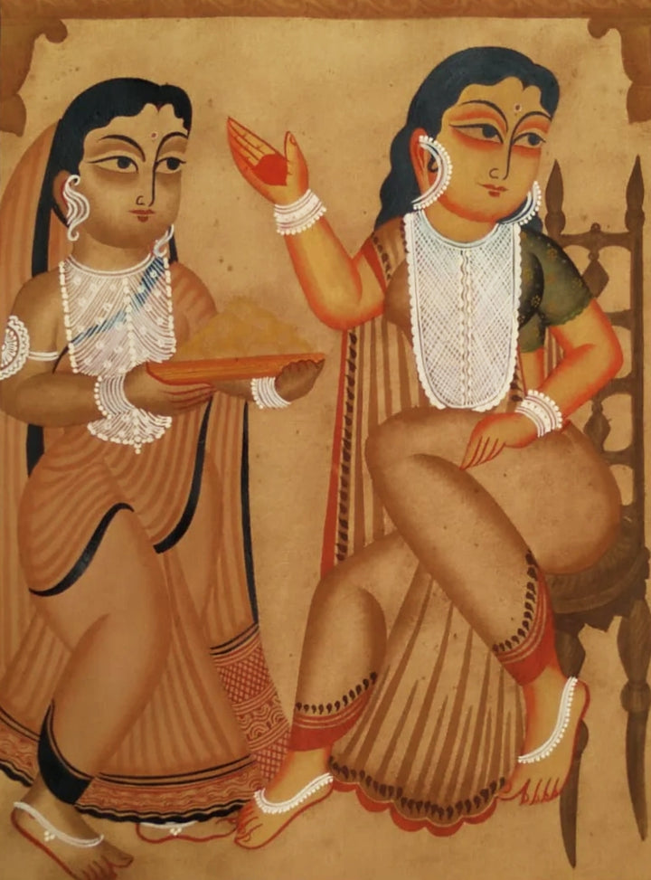 The Art of Hosting:Kalighat Art by Bapi Chitrakar Thumbnail