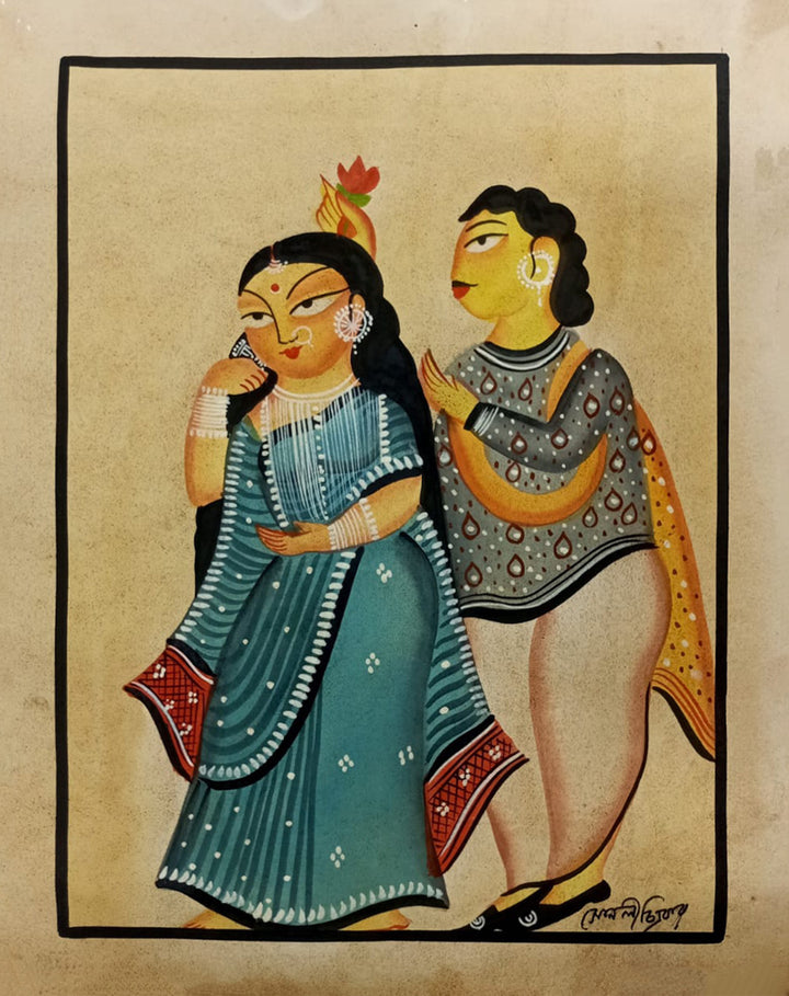 The Blooming Romance In Kalighat by Sonali Chitrakar Thumbnail