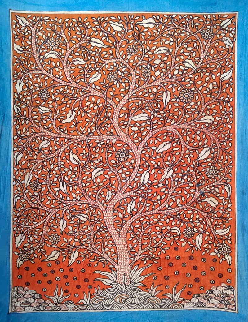 Buy The Enchanting Tree of Life: Mata Ni Pachedi Painting by Chandrakant Bhulabhai