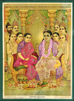 Buy The Ethereal Rukmini Kalyanam in Oleograph by C.G. Ramanujan