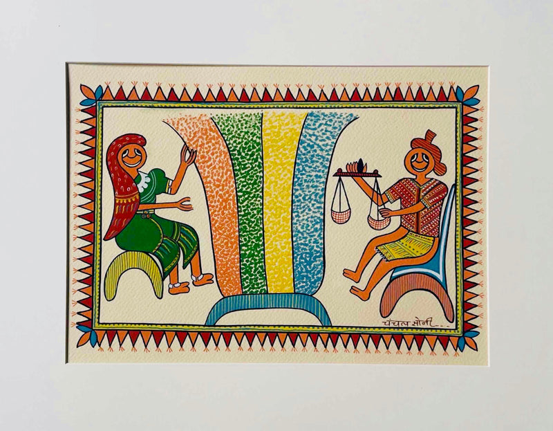 Order The Grain Barter in Pithora Art by Chanchal Soni