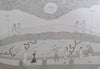 Buy Tranquil Park scenes in Jogi Art by Govind Bhai Bharthri