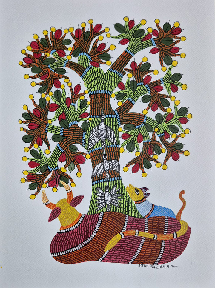 Gond Paintings | Authentic Tribal Art by Gond Artists