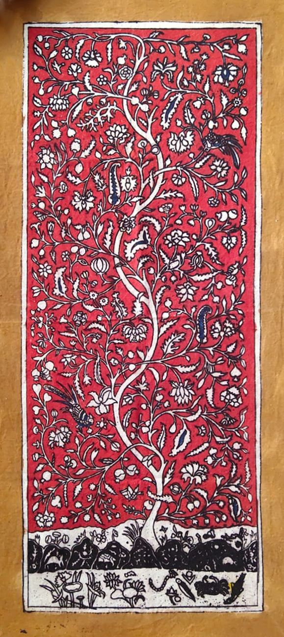 Order Tree of Life: Mata Ni Pachedi Painting by Chandrakant Bhulabhai