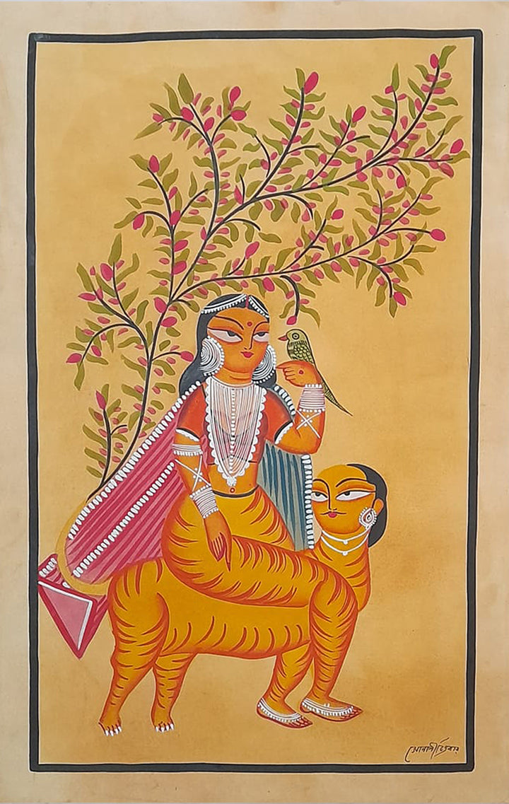 Wild Elegance: The Empowered Union in Kalighat by Sonali Chitrakar Thumbnail