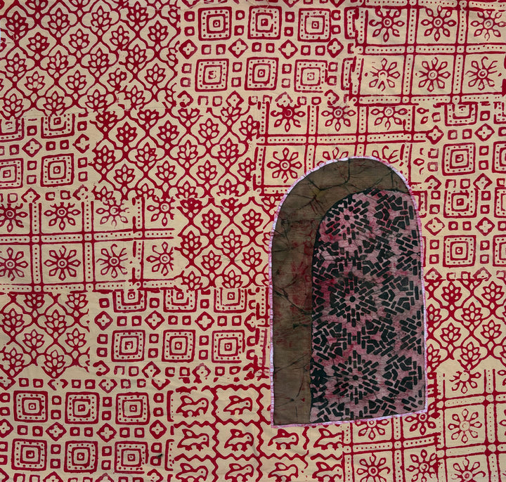 Window on traditional wall in Batik by Anwar Husen Khatri Thumbnail