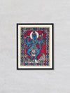Cosmic Symphony: The Divine Dance of Lord Shiva Kalamkari Painting by Siva Reddy - For sell