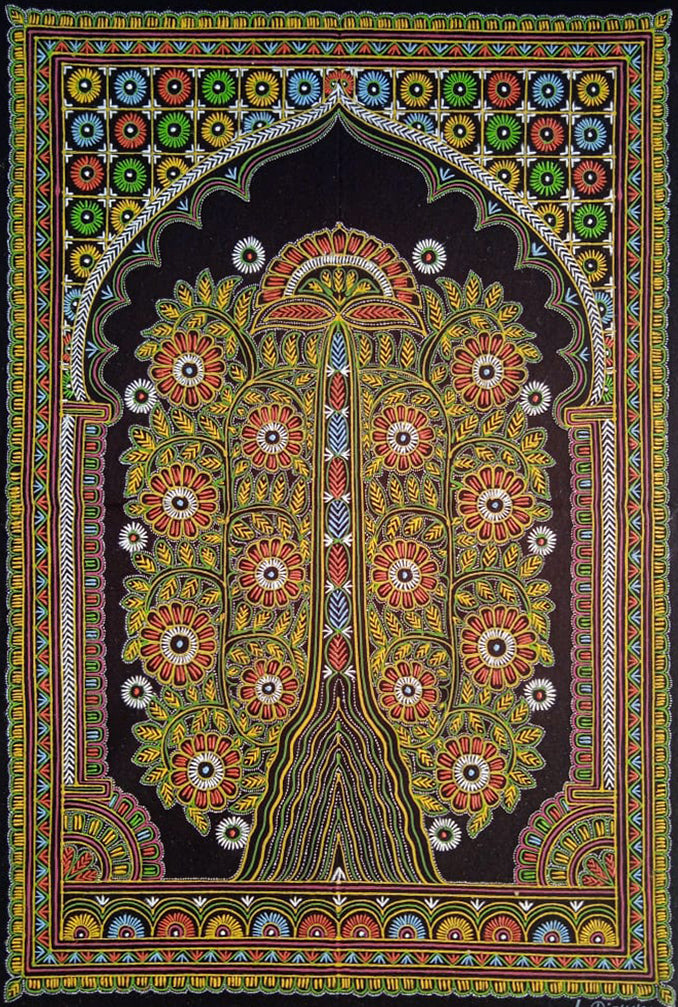 Tree of Life Rogan Art by Rizwan Khatri Thumbnail