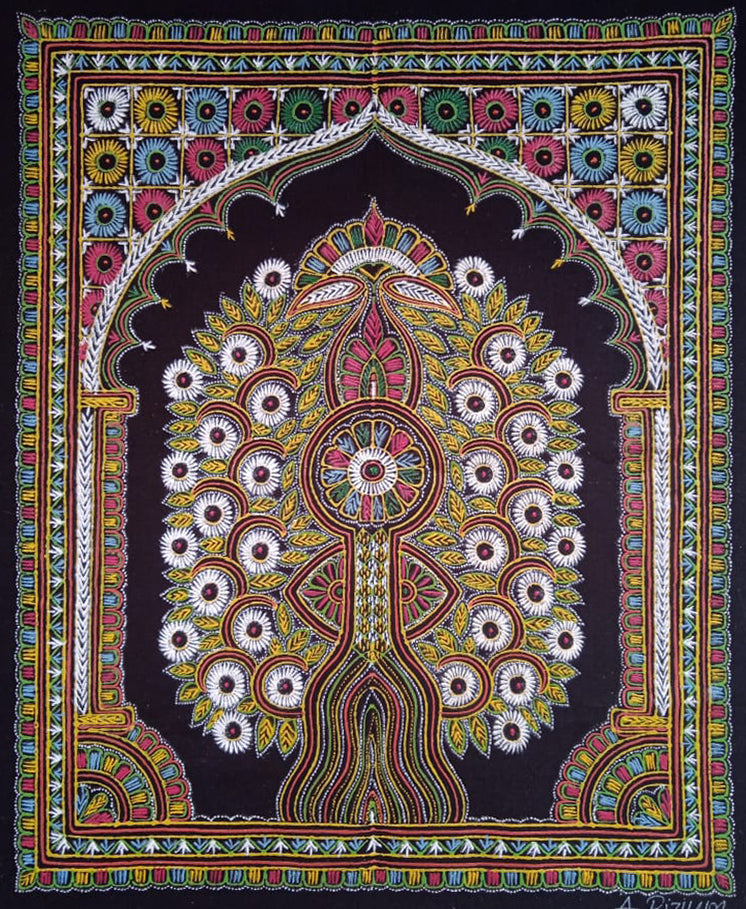Buy Tree of Life-Rogan Art by Rizwan Khatri