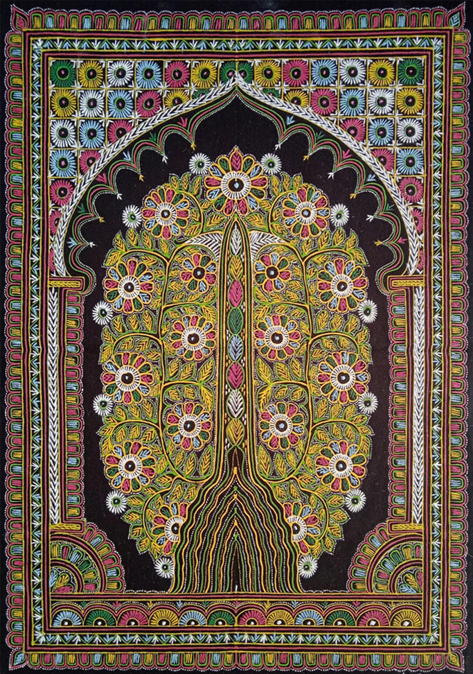 Tree of Life Rogan Art by Rizwan Khatri Thumbnail