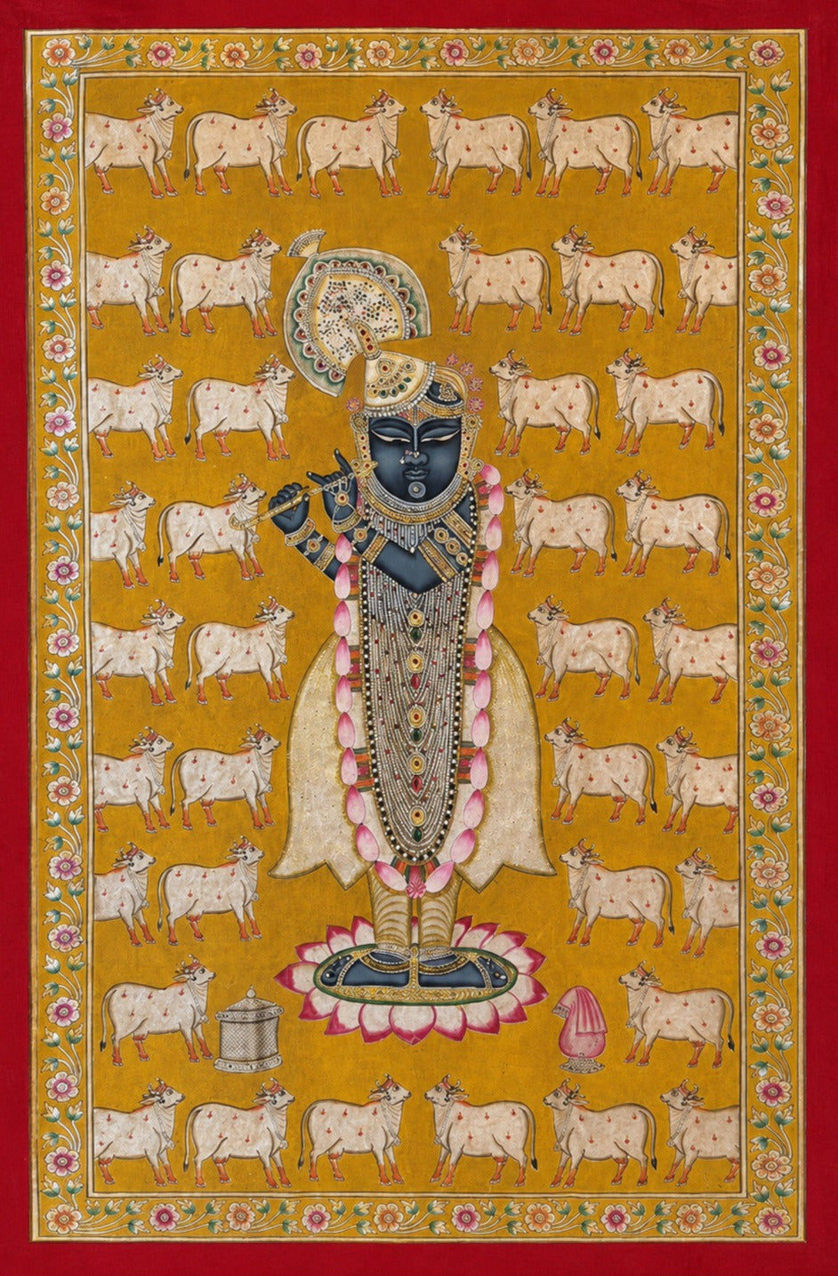 Gopashtami in Pichwai by Naveen Soni Thumbnail