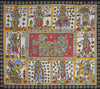 Buy 10 avatars of vishnu in Kalamkari by K. Lakshminarayan