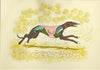 Buy A Hound's Leap In Mughal Miniature by Mohan Prajapati