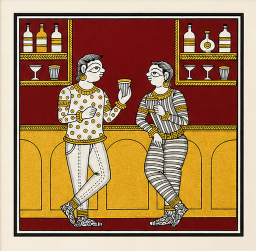 A Night at the Bar in Phad by Kalyan Joshi Thumbnail