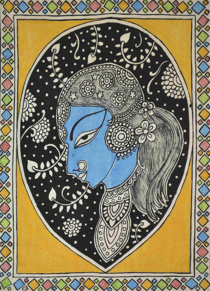 A Women Kalamkari by K. Lakshminarayanan Thumbnail