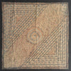 Buy Abstract Geometric Patterns in Ajrakh Art by Mubassirah Khalid Khatri