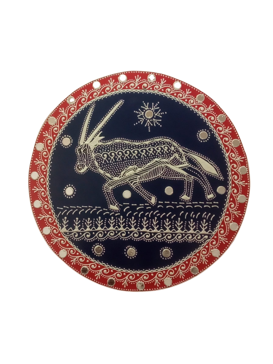 An Antelope in Mandana by Kaluram Meghvanshi Thumbnail