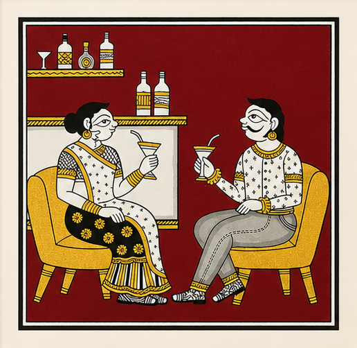An Evening at Leisure in Phad by Kalyan Joshi Thumbnail
