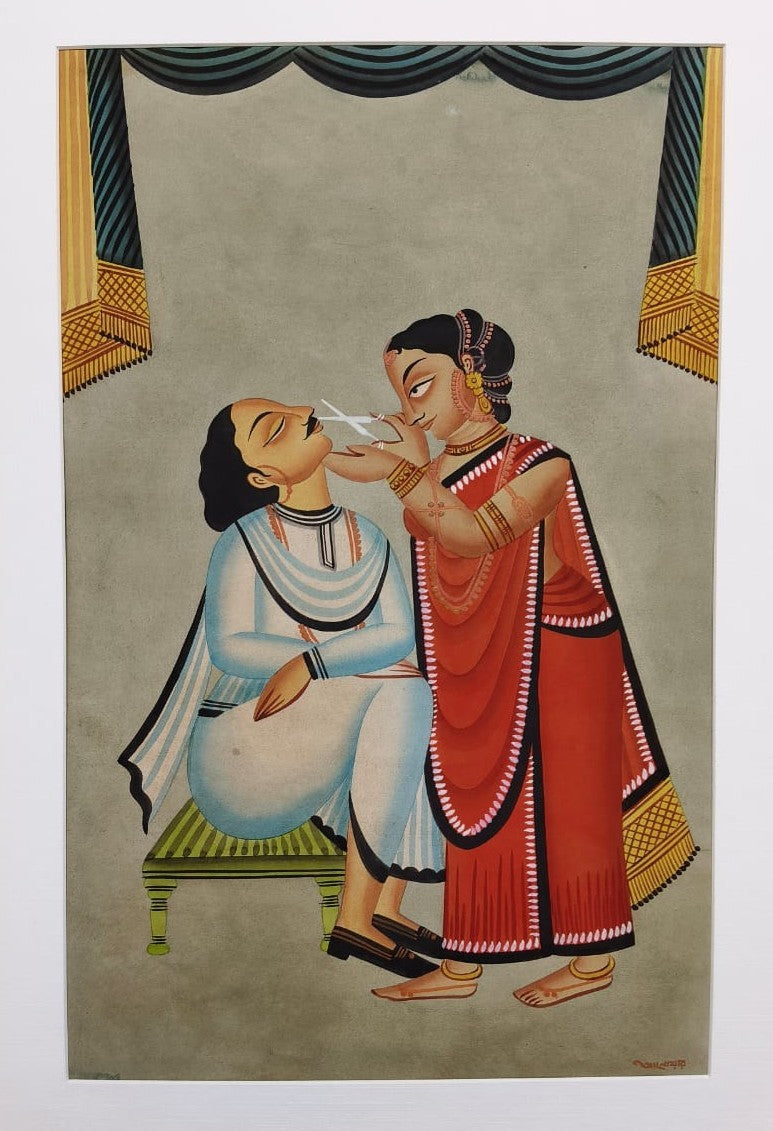 Babu Sewa in Kalighat by Anwar Chitrakar Thumbnail