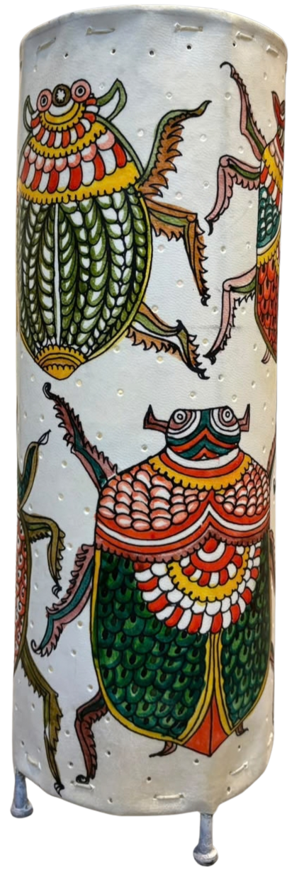 Beetle Lamp in Tholu Bommalata by Sindhe Siva Thumbnail