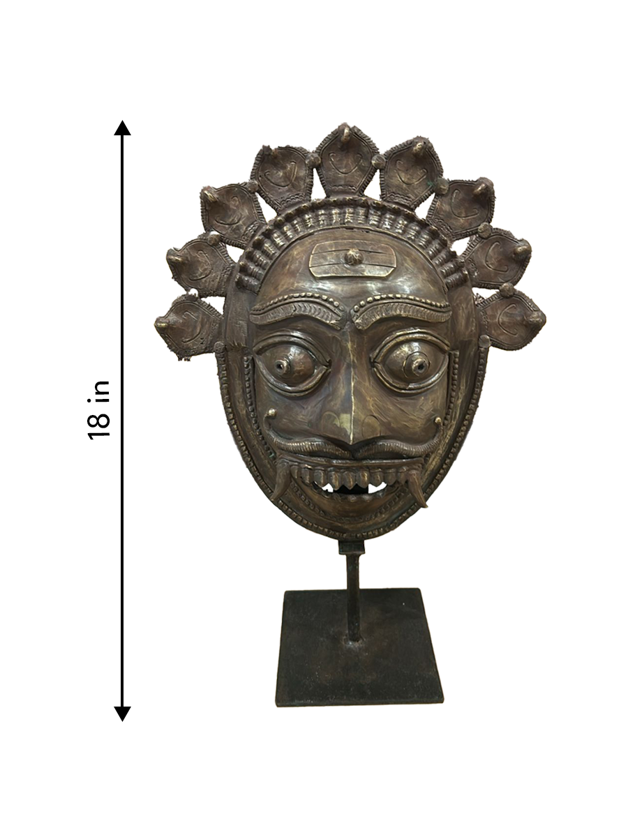 Buy Bhairava Mask by Gramin Arts