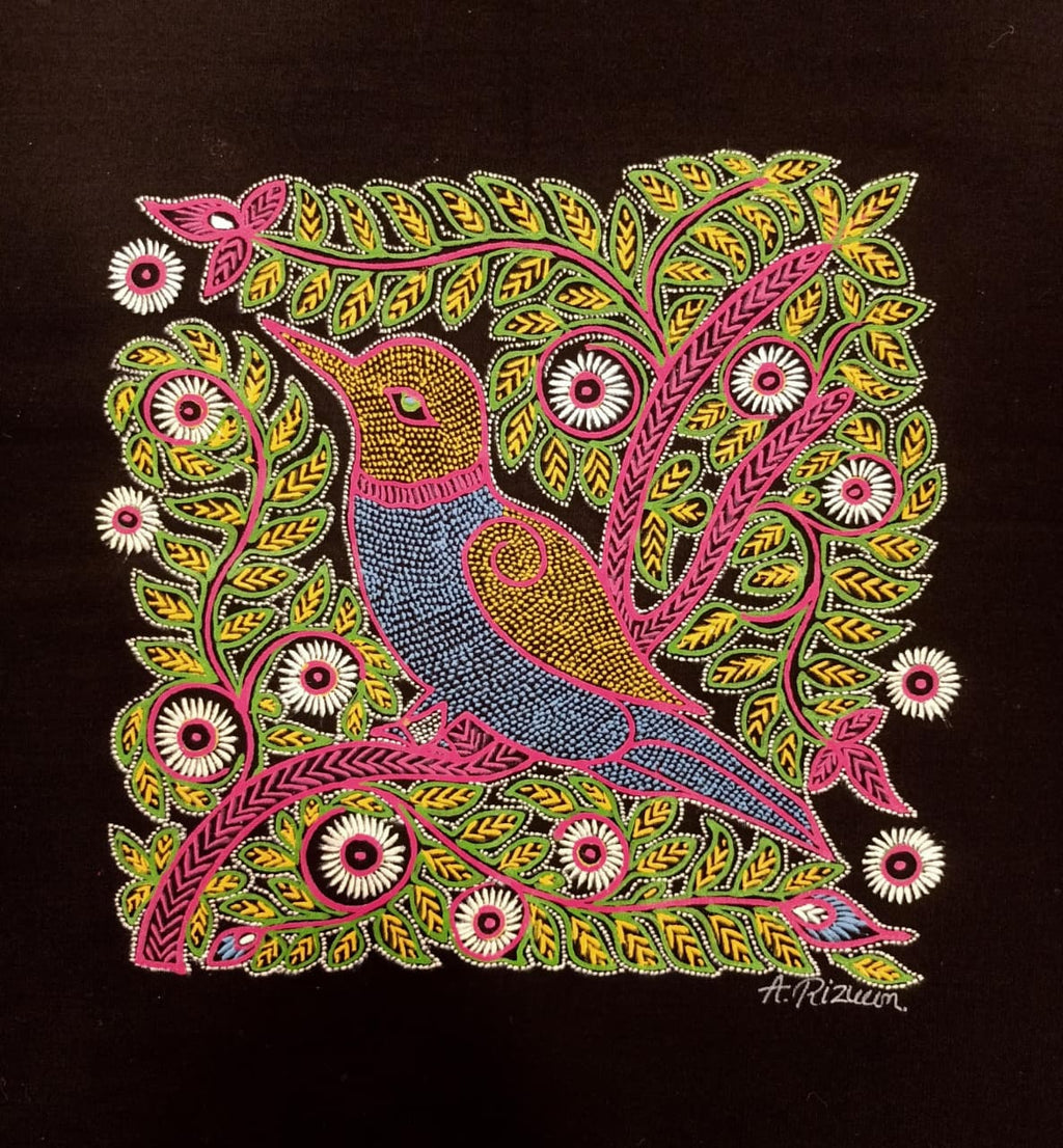 Bird in Rogan by Rizwan Khatri Thumbnail