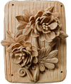 Buy Blooming Flowers in Terracotta by Dolon Kundu