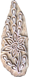 Buy Blossomimg Flower in Wooden Kalamkari Blocks by K. Gangadhar