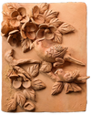 Buy Blossoms and Wings: Birds in Nature in Terracotta by Dolon Kundu