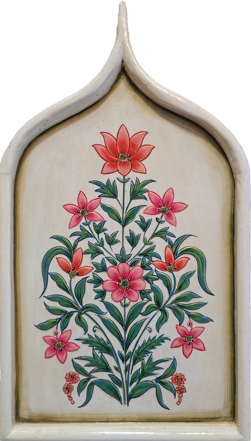 Blossoms in Usta Miniature by Pankaj Kumar Thumbnail